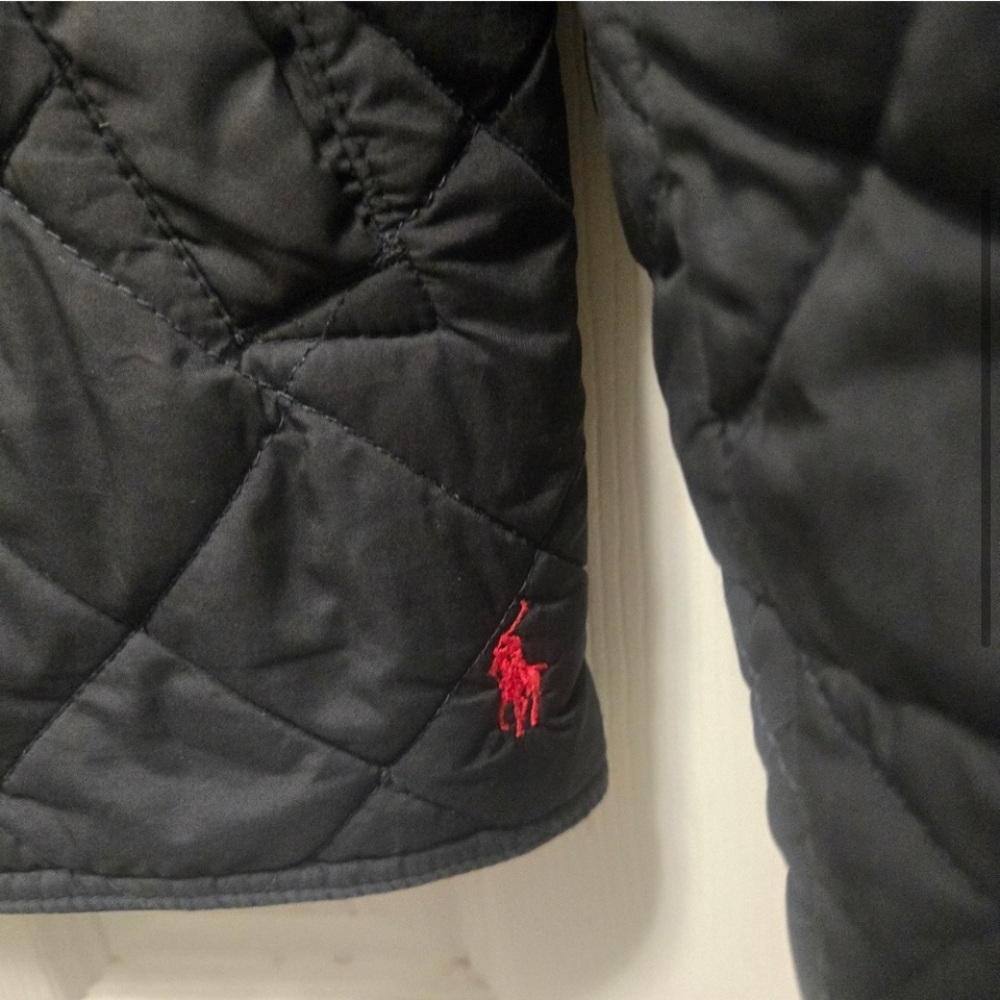 RARE* Kids Polo Ralph Lauren Black Quilted Jacket - European exclusive - Picture 7 of 7